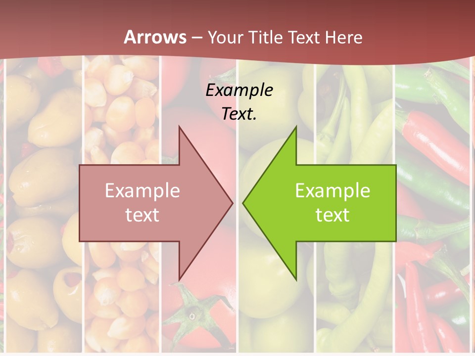 Cob Strawberries Pepper PowerPoint Template