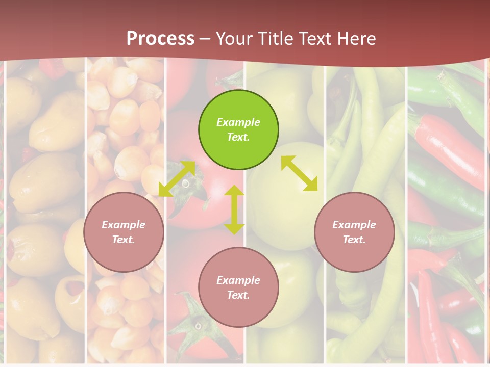Cob Strawberries Pepper PowerPoint Template