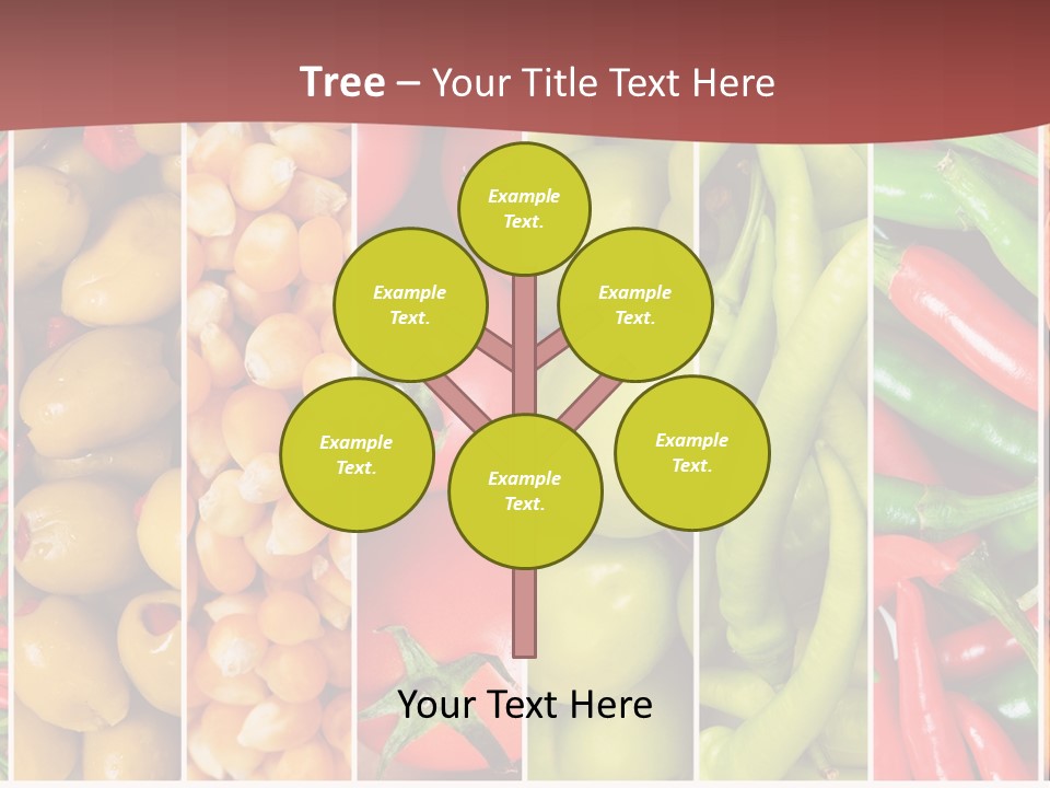 Cob Strawberries Pepper PowerPoint Template
