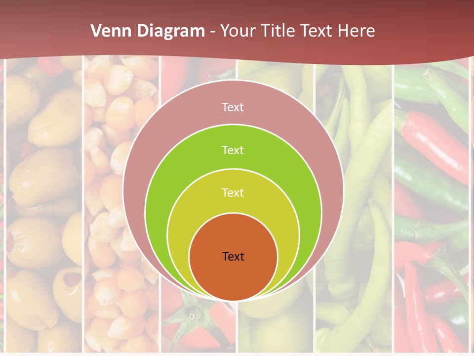 Cob Strawberries Pepper PowerPoint Template