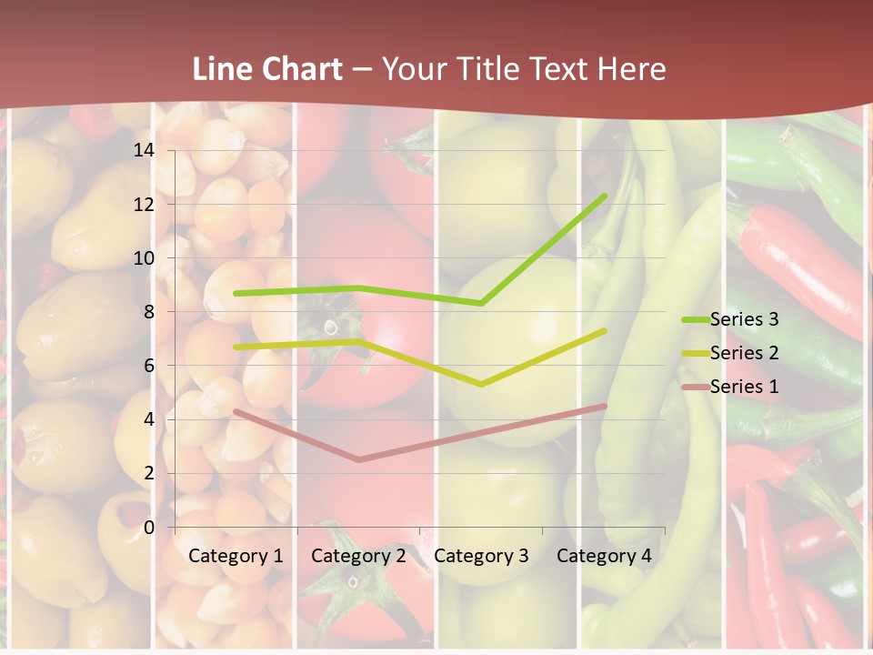Cob Strawberries Pepper PowerPoint Template