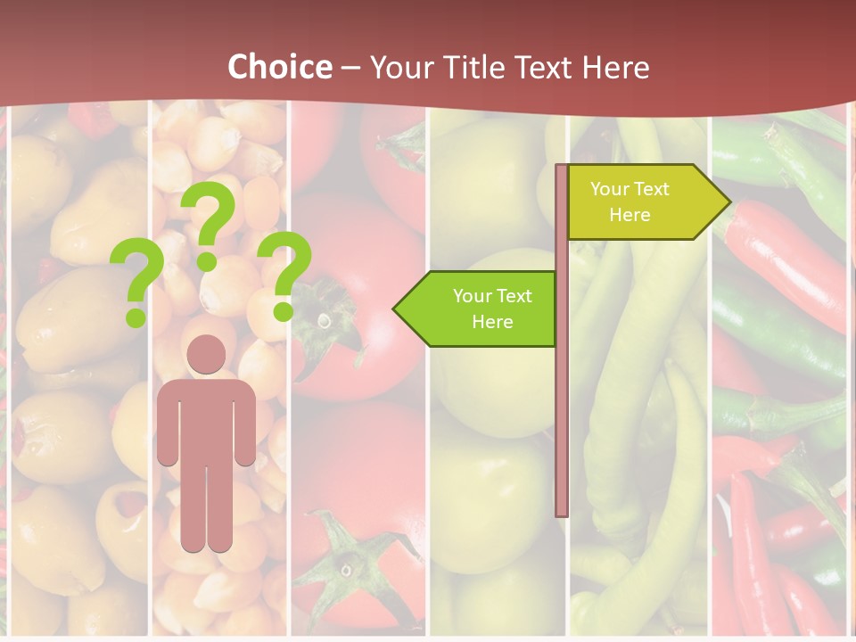 Cob Strawberries Pepper PowerPoint Template