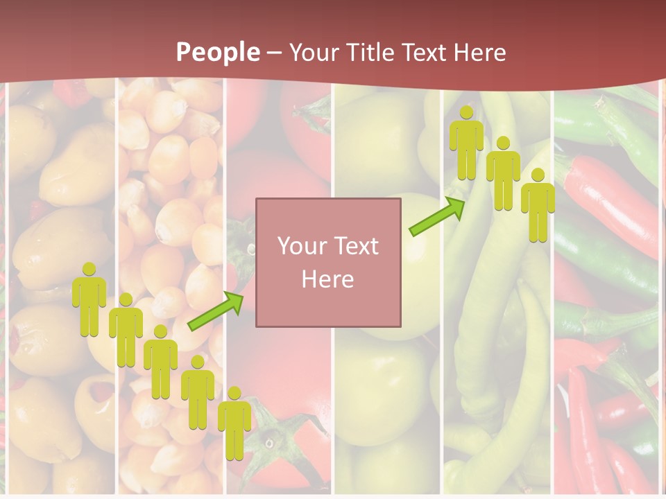 Cob Strawberries Pepper PowerPoint Template