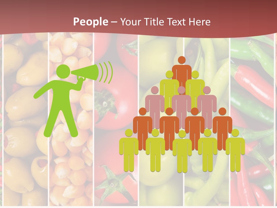 Cob Strawberries Pepper PowerPoint Template