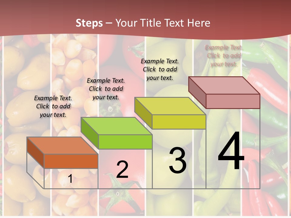 Cob Strawberries Pepper PowerPoint Template