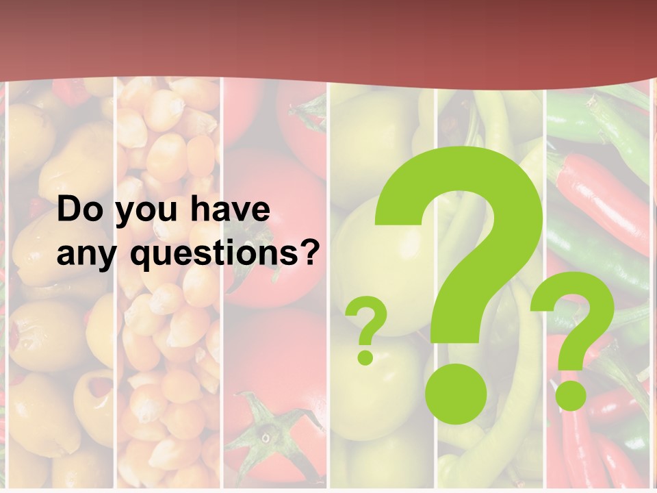 Cob Strawberries Pepper PowerPoint Template
