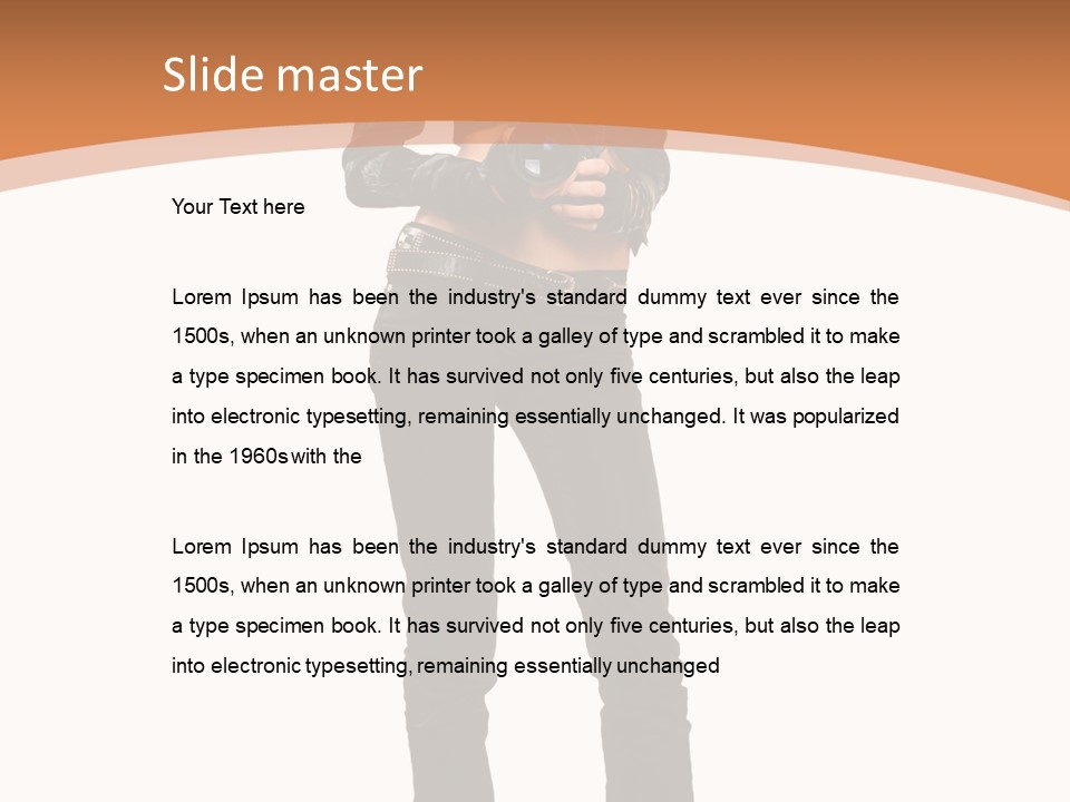 Unhealthy Bread Breakfast PowerPoint Template