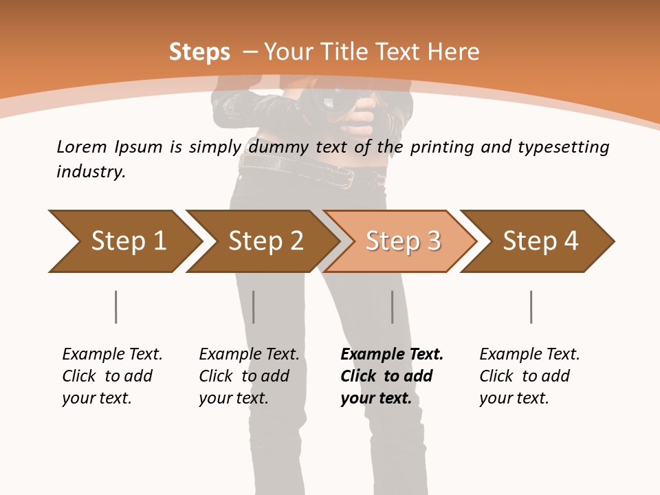 Unhealthy Bread Breakfast PowerPoint Template