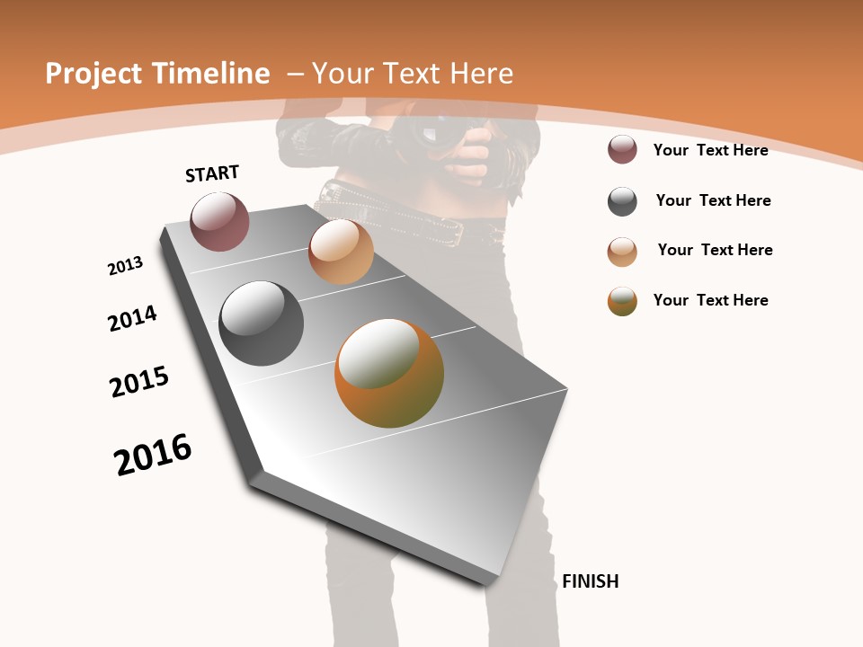 Unhealthy Bread Breakfast PowerPoint Template