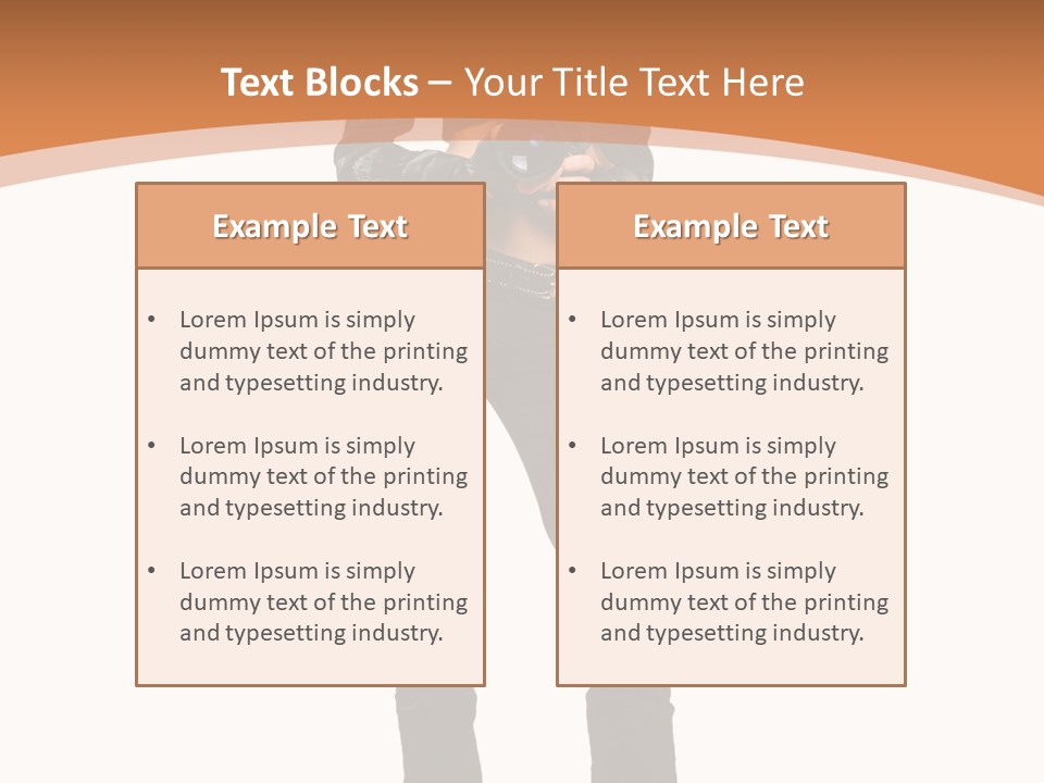 Unhealthy Bread Breakfast PowerPoint Template