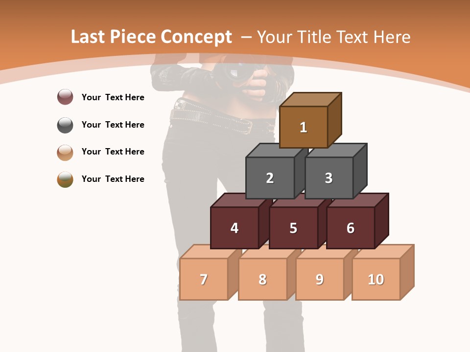 Unhealthy Bread Breakfast PowerPoint Template