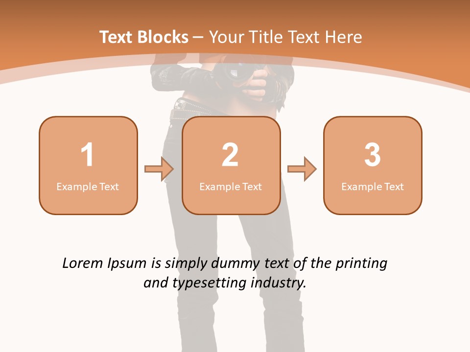 Unhealthy Bread Breakfast PowerPoint Template