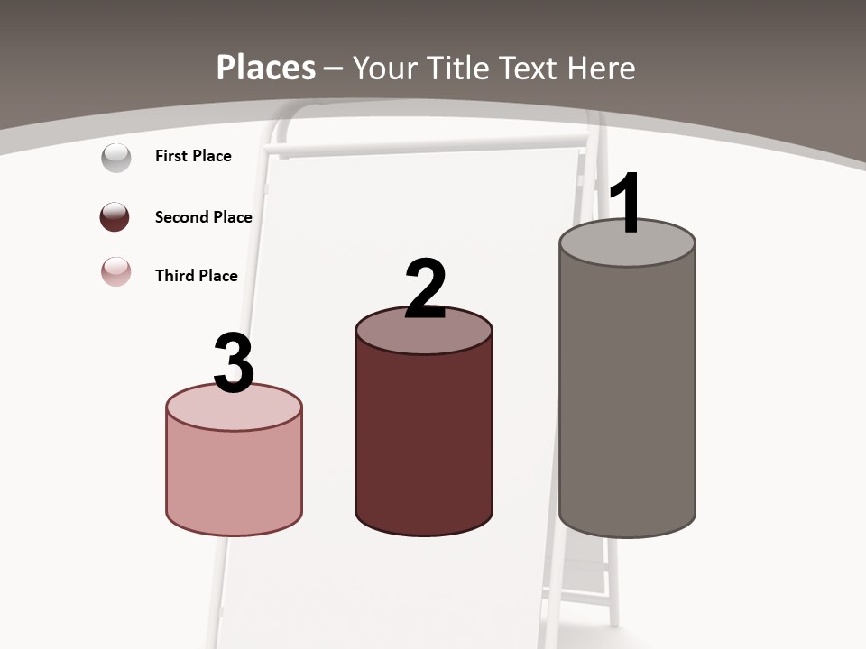 Stand Empty Big PowerPoint Template