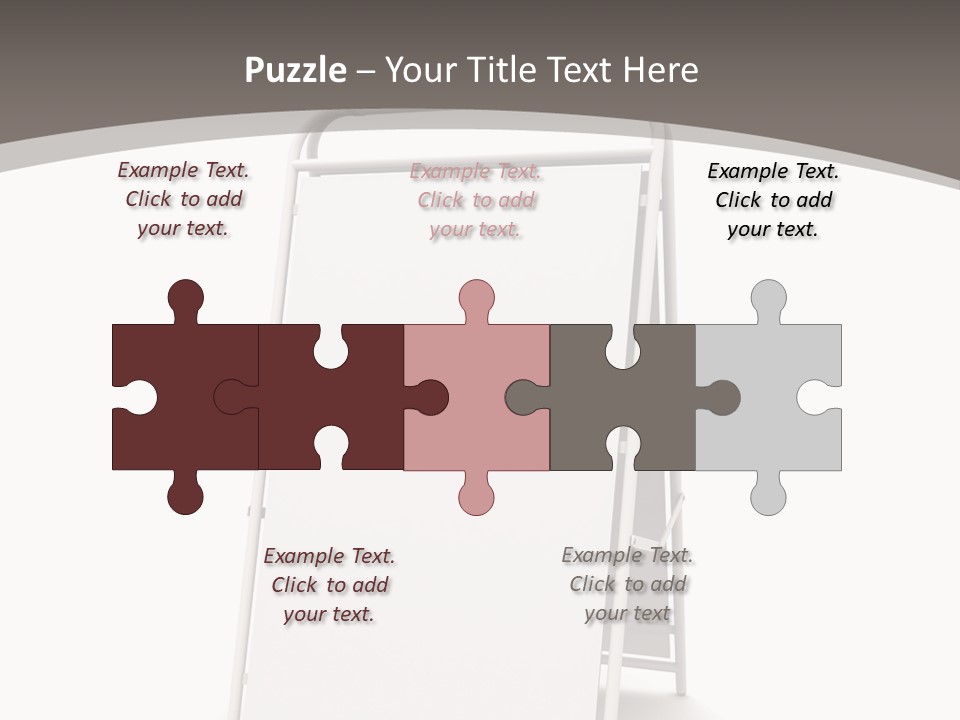 Stand Empty Big PowerPoint Template