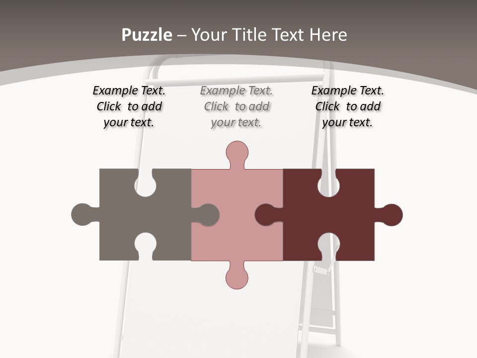 Stand Empty Big PowerPoint Template