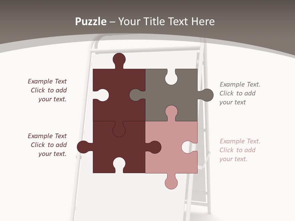 Stand Empty Big PowerPoint Template