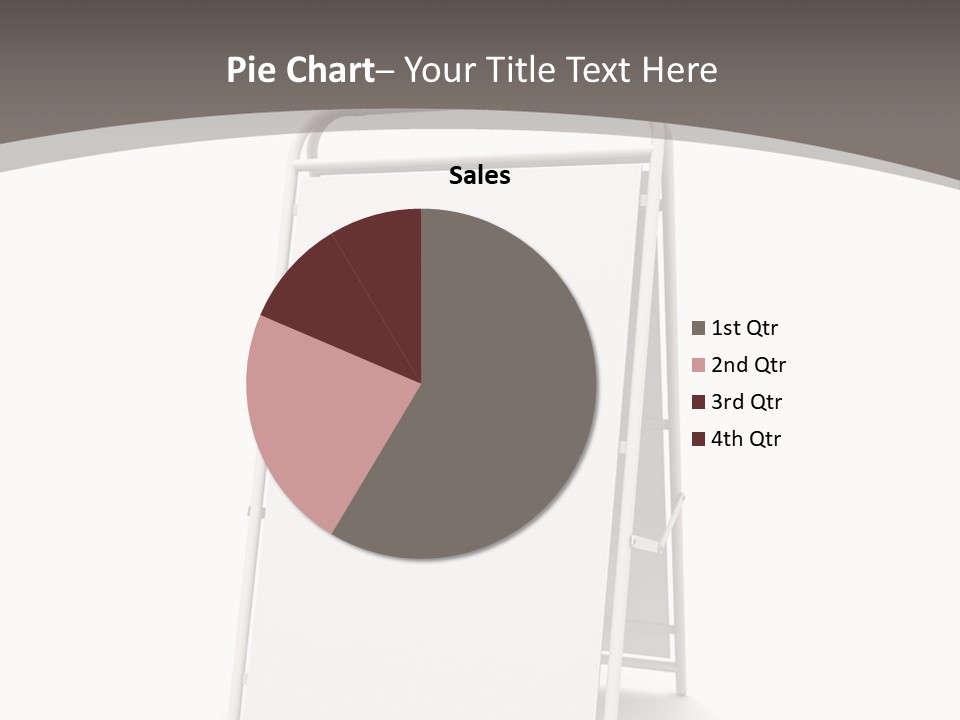 Stand Empty Big PowerPoint Template