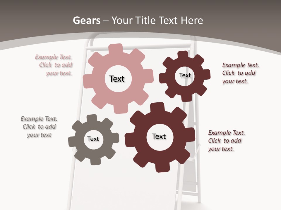 Stand Empty Big PowerPoint Template