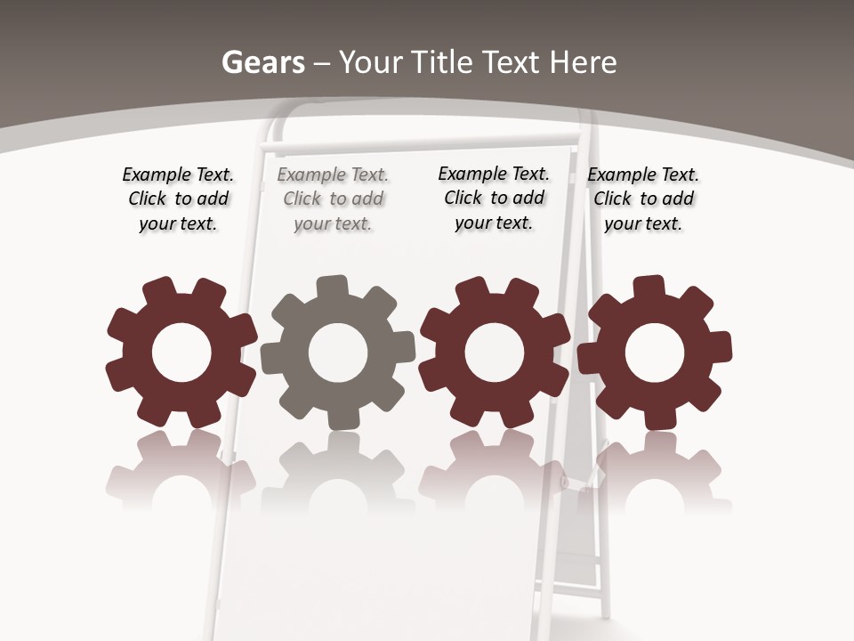 Stand Empty Big PowerPoint Template