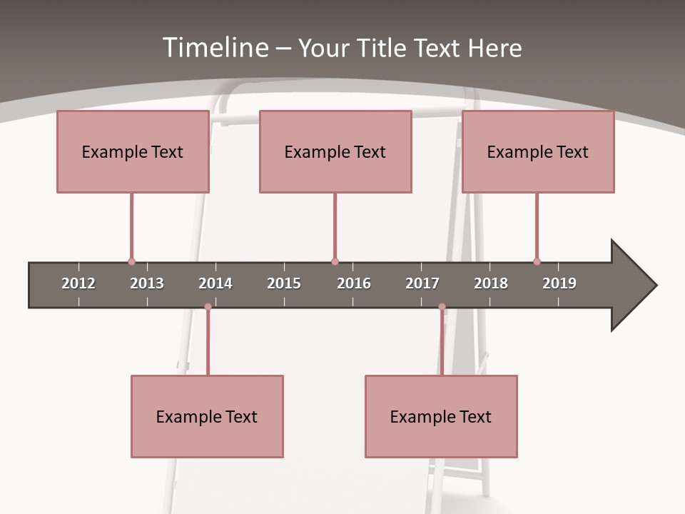 Stand Empty Big PowerPoint Template