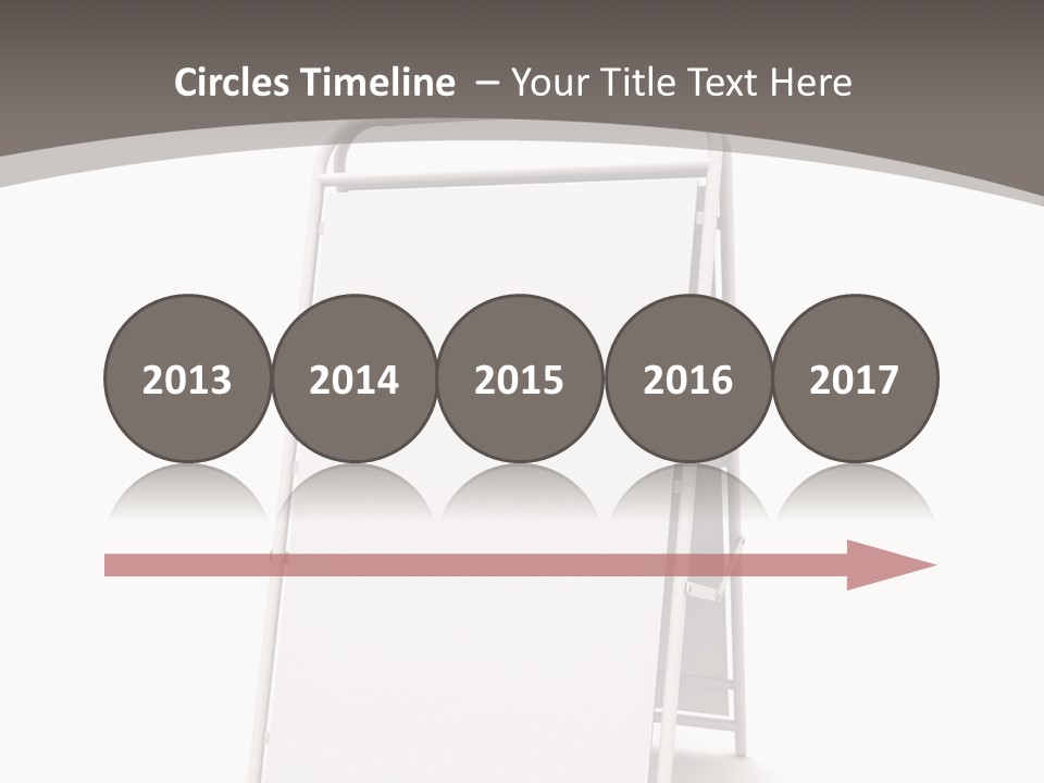 Stand Empty Big PowerPoint Template