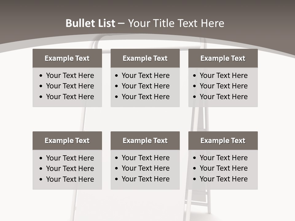 Stand Empty Big PowerPoint Template