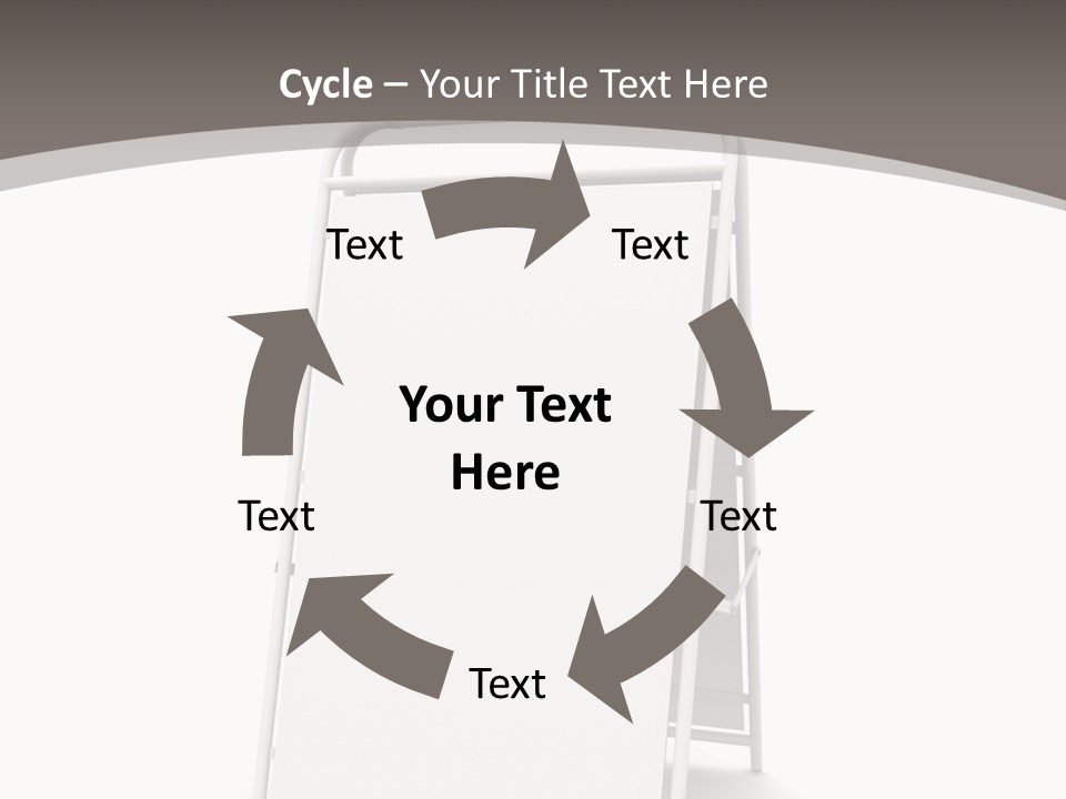 Stand Empty Big PowerPoint Template