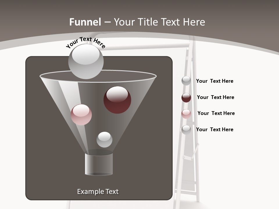 Stand Empty Big PowerPoint Template