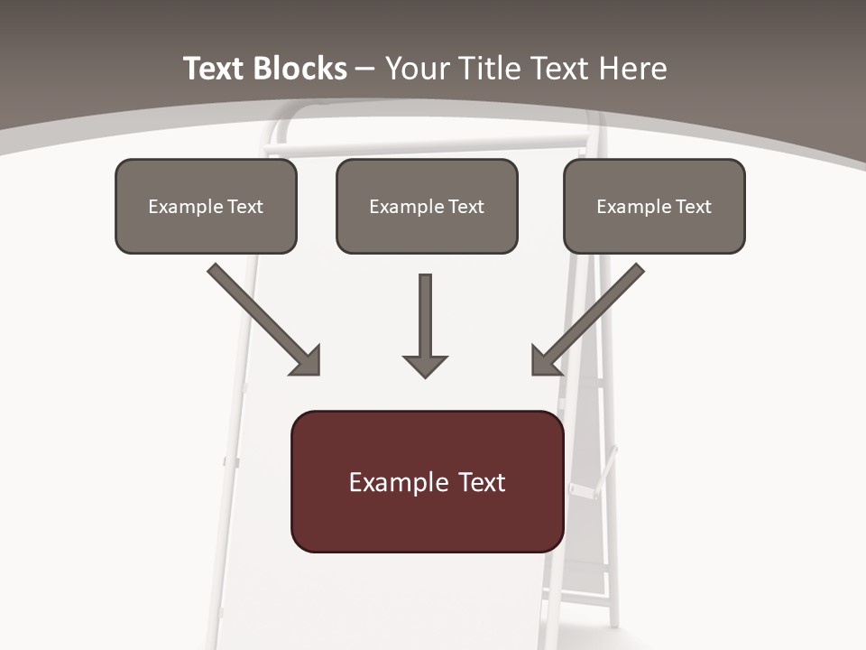 Stand Empty Big PowerPoint Template