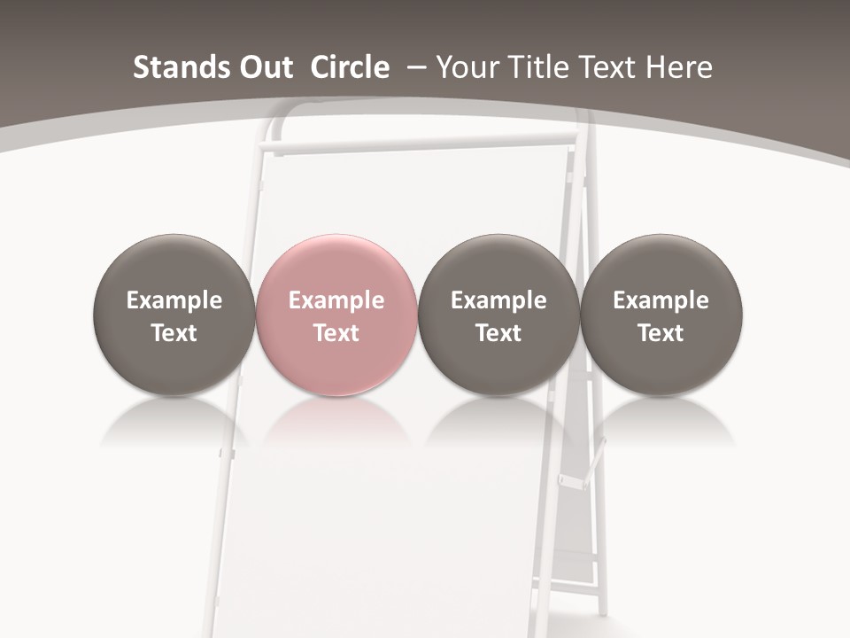 Stand Empty Big PowerPoint Template