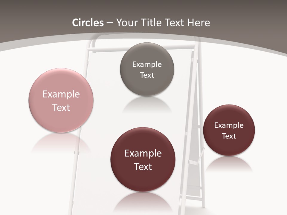 Stand Empty Big PowerPoint Template