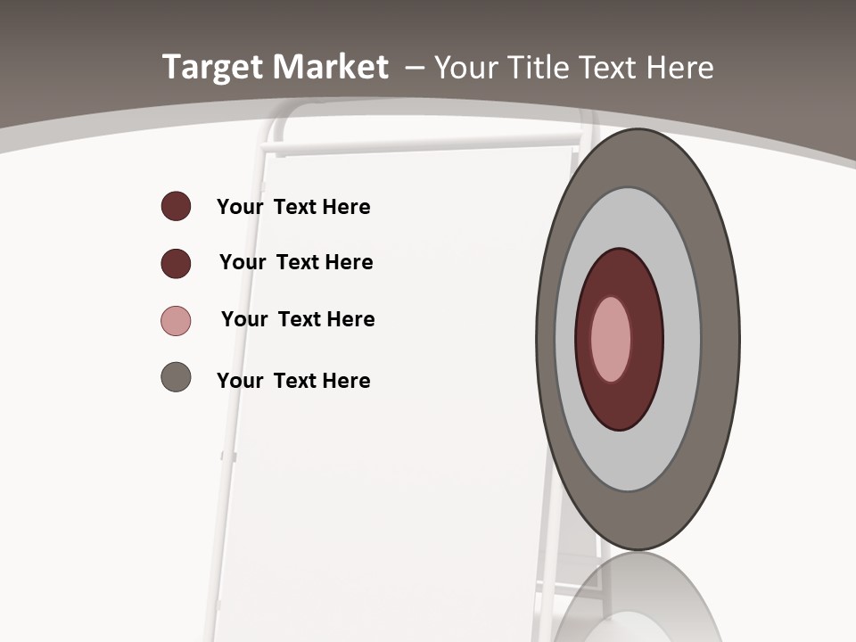 Stand Empty Big PowerPoint Template