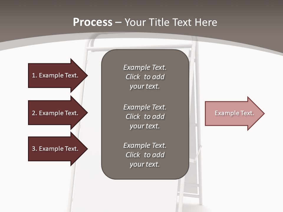 Stand Empty Big PowerPoint Template