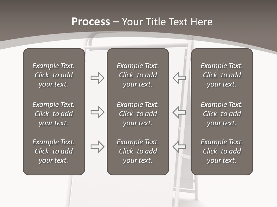Stand Empty Big PowerPoint Template
