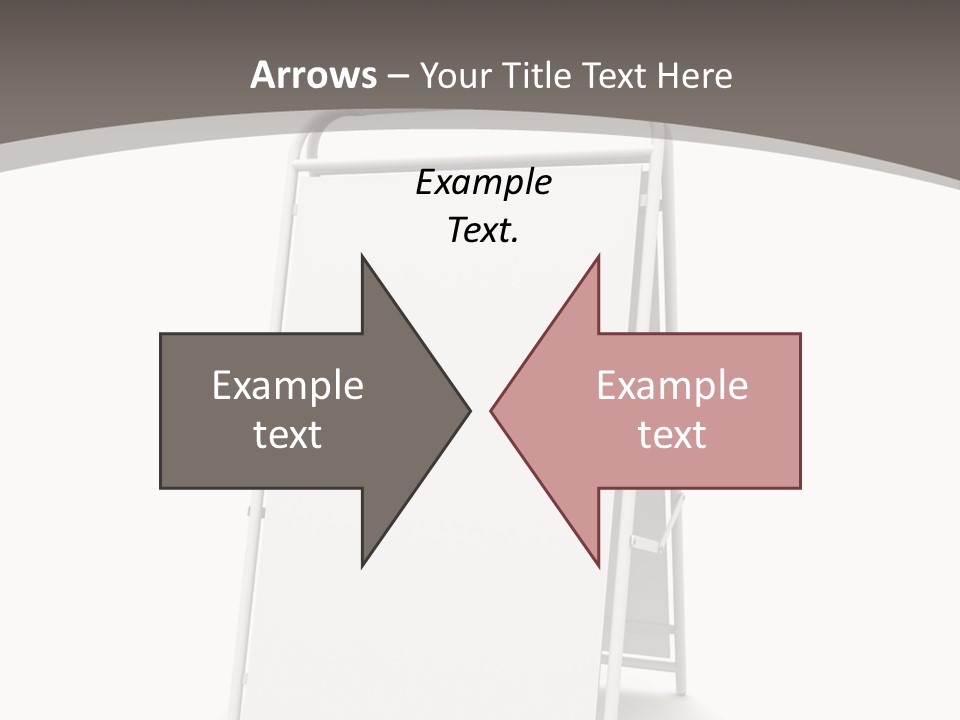 Stand Empty Big PowerPoint Template