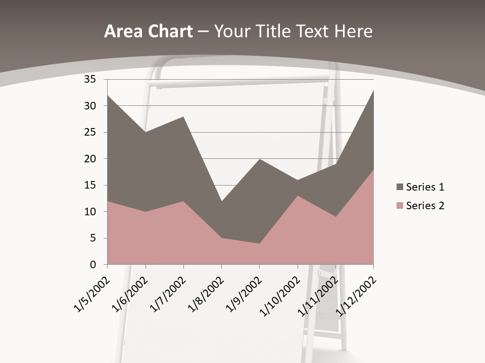 Stand Empty Big PowerPoint Template