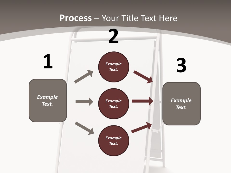 Stand Empty Big PowerPoint Template