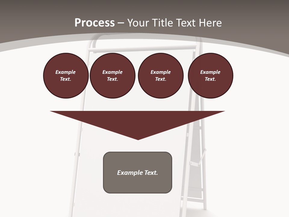 Stand Empty Big PowerPoint Template