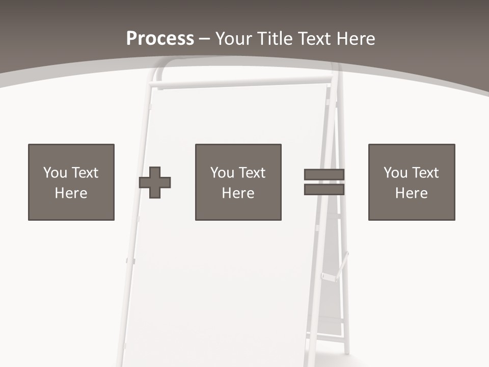 Stand Empty Big PowerPoint Template