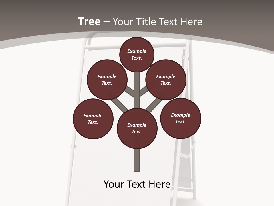 Stand Empty Big PowerPoint Template
