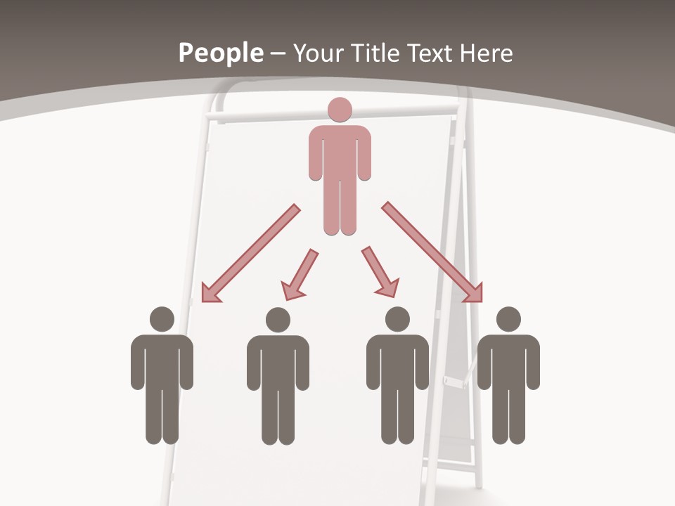 Stand Empty Big PowerPoint Template