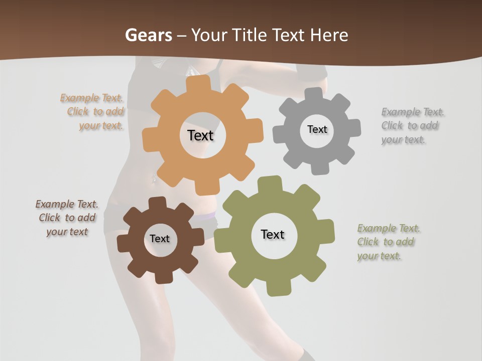 Action Lifestyle Gym PowerPoint Template