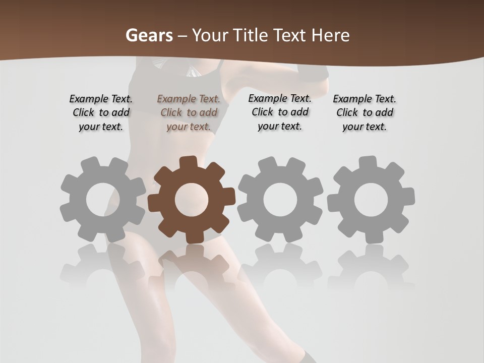 Action Lifestyle Gym PowerPoint Template