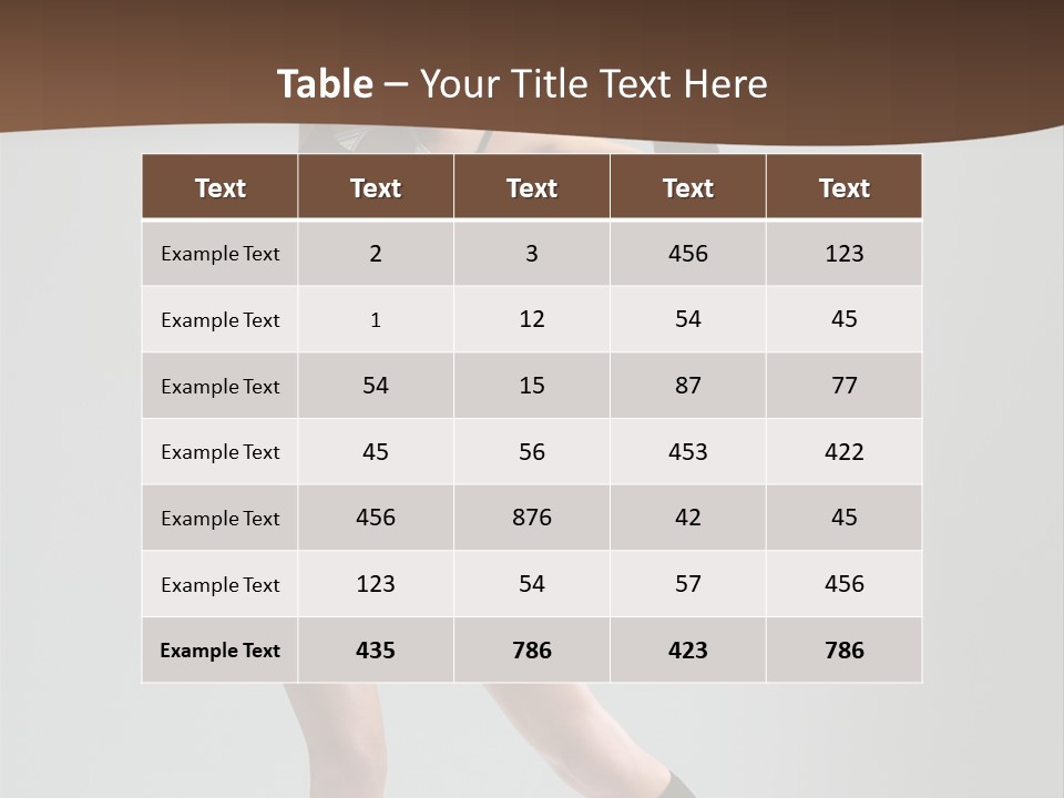 Action Lifestyle Gym PowerPoint Template