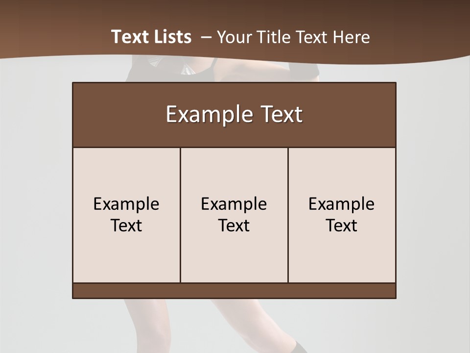 Action Lifestyle Gym PowerPoint Template