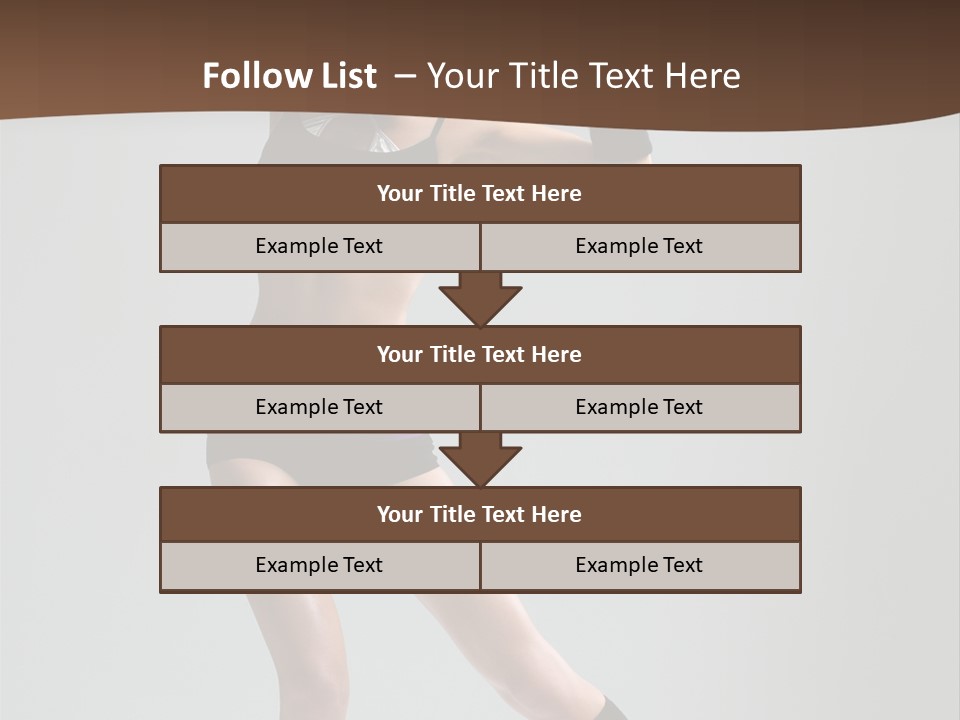 Action Lifestyle Gym PowerPoint Template