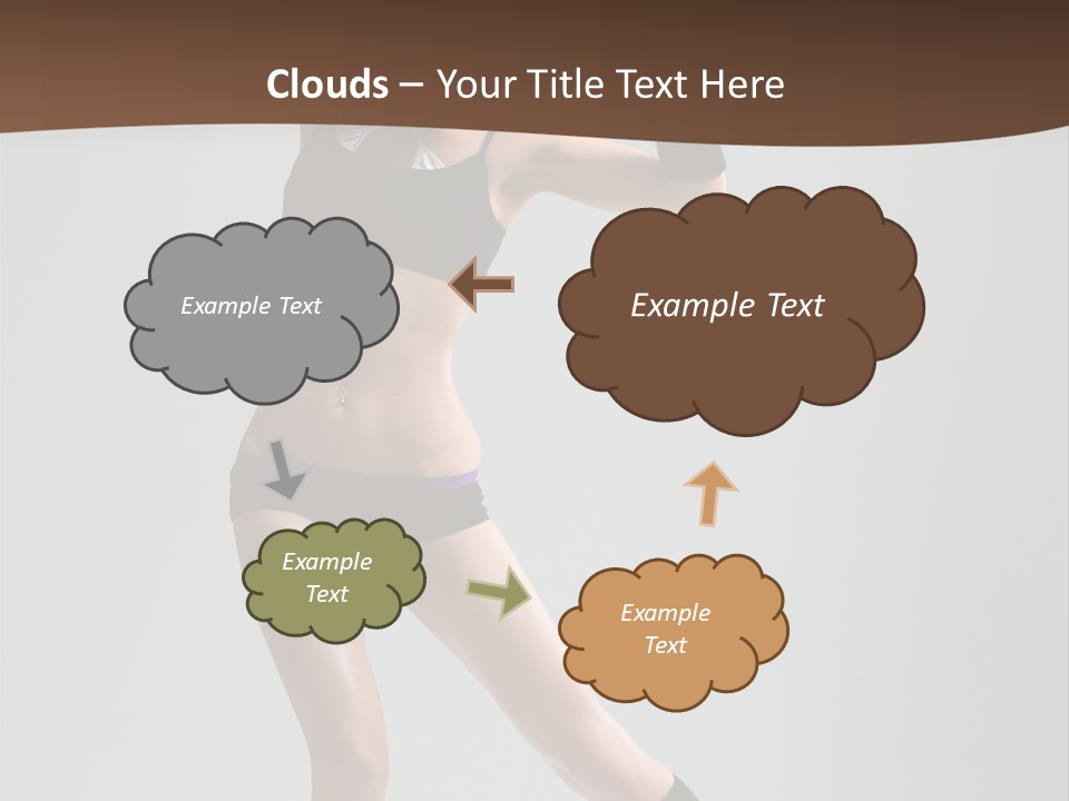 Action Lifestyle Gym PowerPoint Template