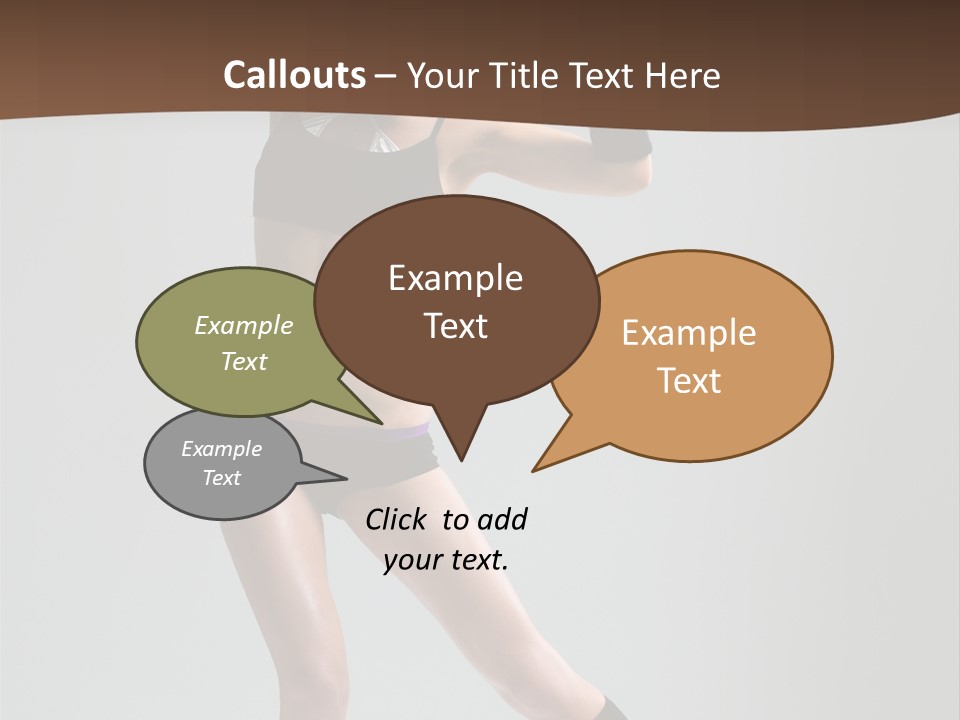 Action Lifestyle Gym PowerPoint Template