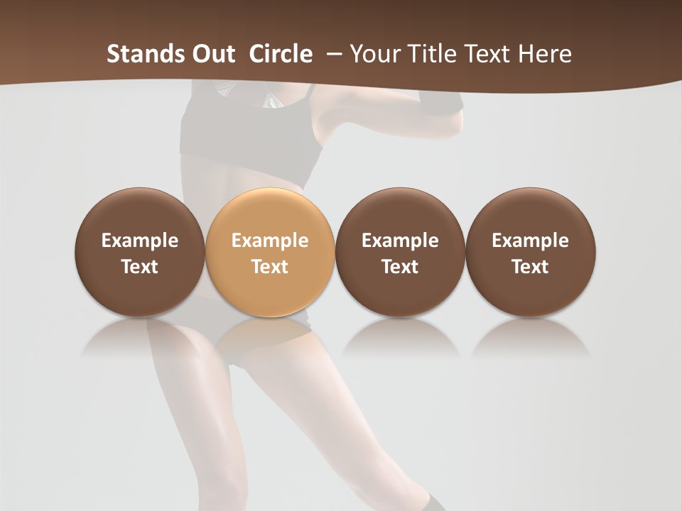 Action Lifestyle Gym PowerPoint Template