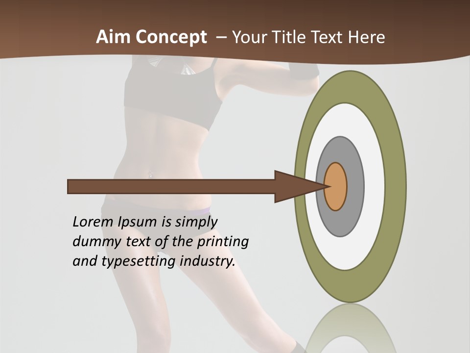 Action Lifestyle Gym PowerPoint Template